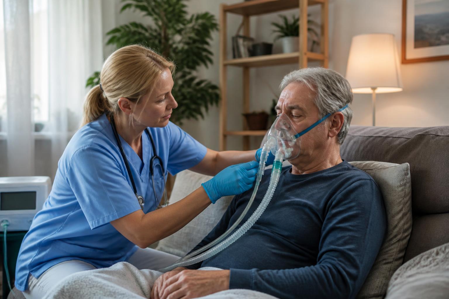 Versorgung zu Hause bei COPD: Worauf es bei der Intensivpflege ankommt
